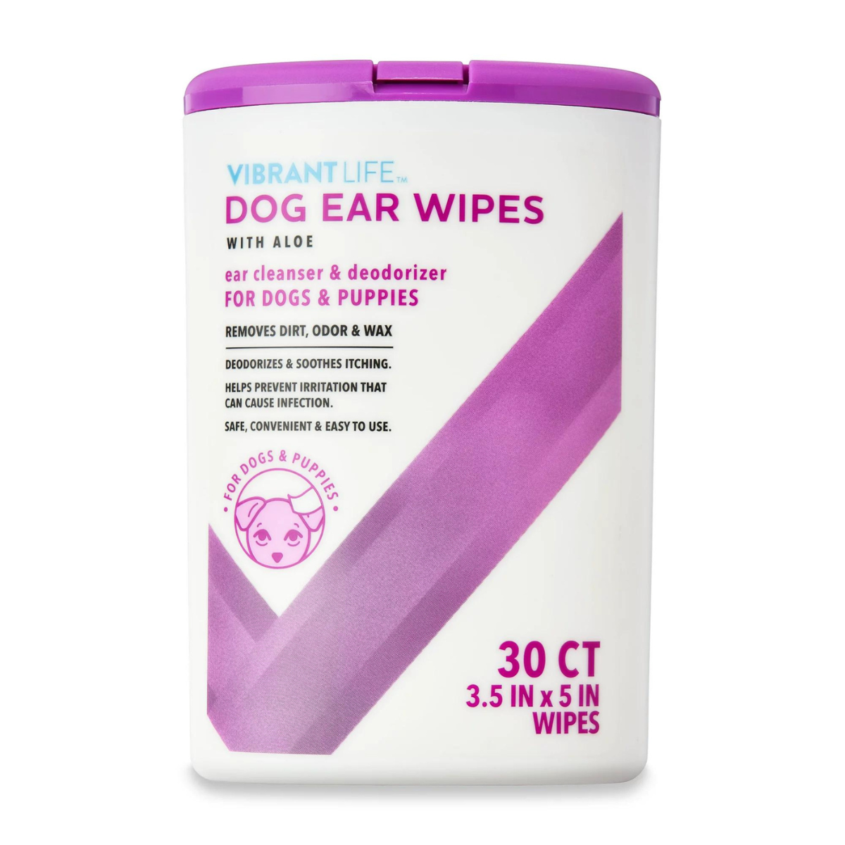 Dog ear wipes