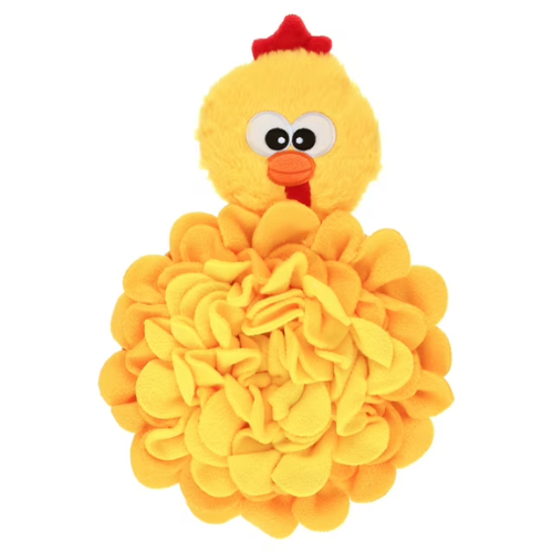 Snuffle mat & squeak toy