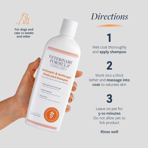 Antiseptic & Antifungal medicated shampoo