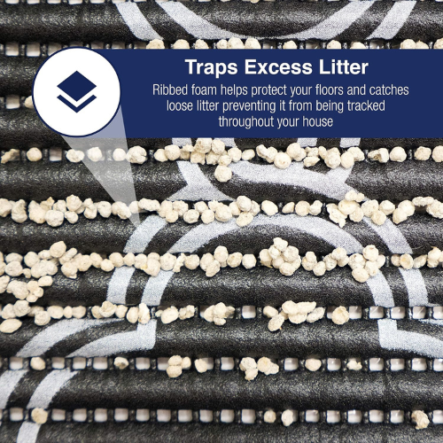 Jumbo foam litter mat