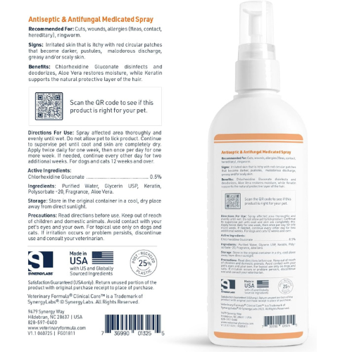 Antiseptic & Antifungal Spray