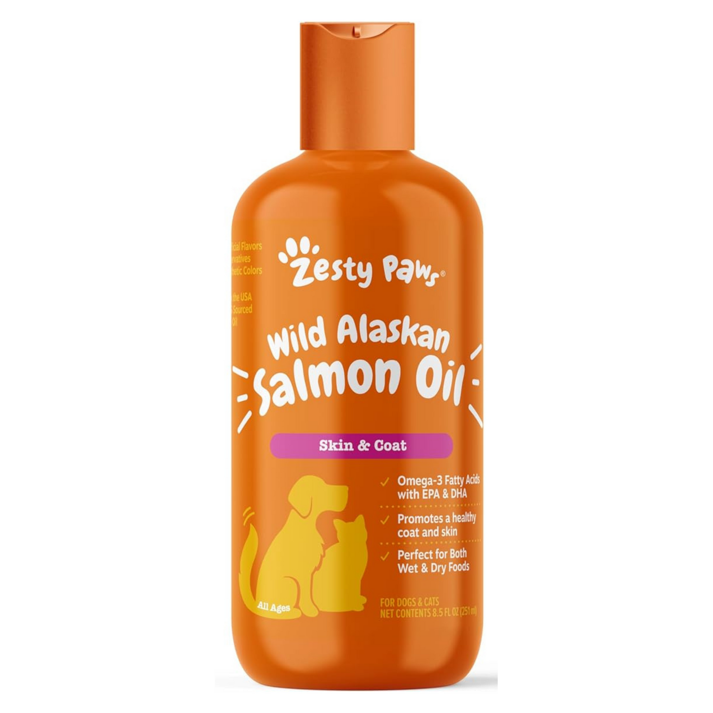 Aceite de salmón-Zesty Paws