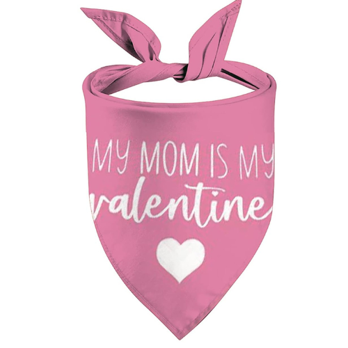 Bandana ¨My mom is my valentines¨