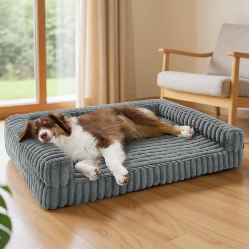 Cama Ortopédica Gris (30 pulg)