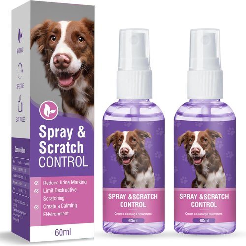 Spray calmante para perros (paquete de 2)