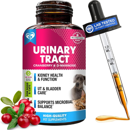 Tratamiento de infección del tracto urinario para gatos y perros