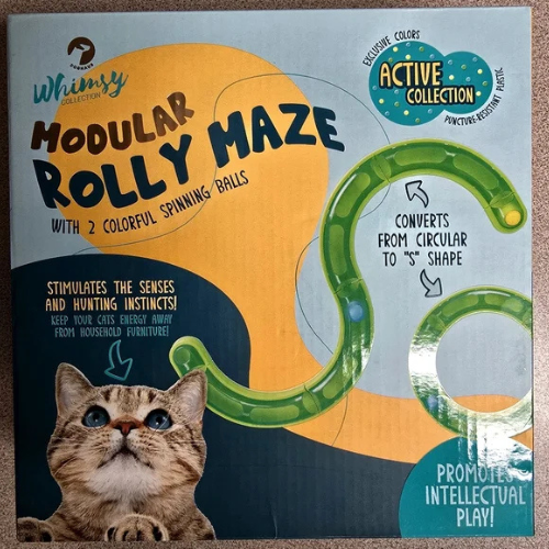 Modular Rolly Maze Cat Toy