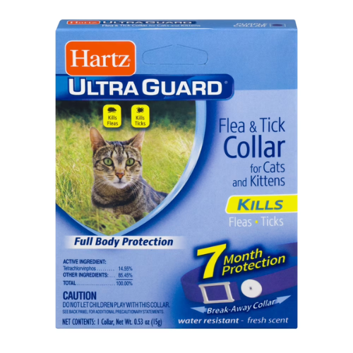 Collar contra Pulgas y Garrapatas para Gatos y Gatitos