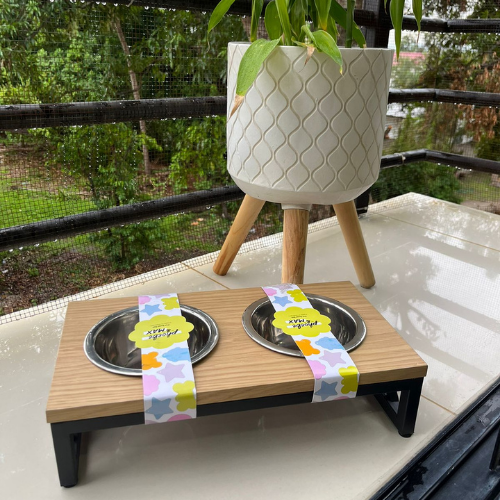 Plato Elevado Millie (4 pulg)
