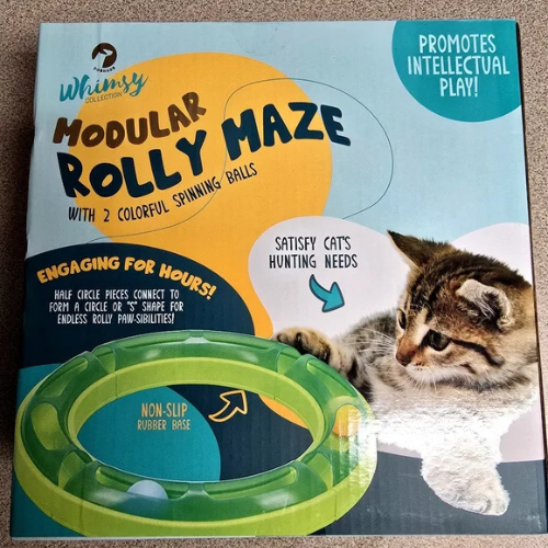 Modular Rolly Maze Cat Toy