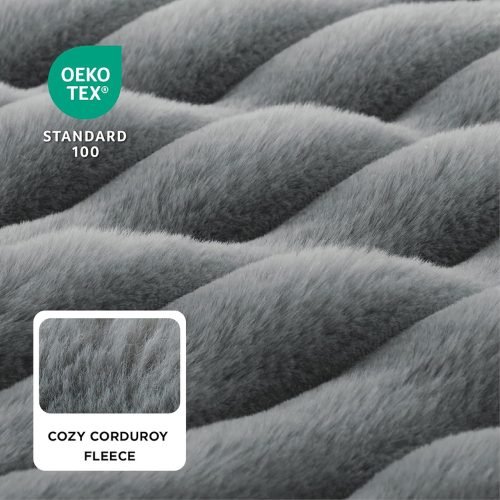 Cama Ortopédica Gris (30 pulg)