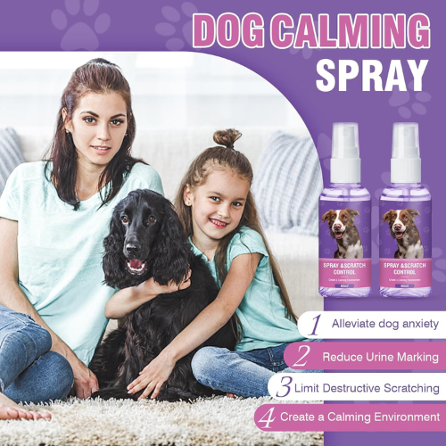 Spray calmante para perros (paquete de 2)