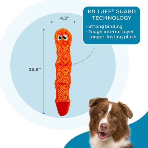 Snake dog toy