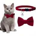 Bow tie cat collar