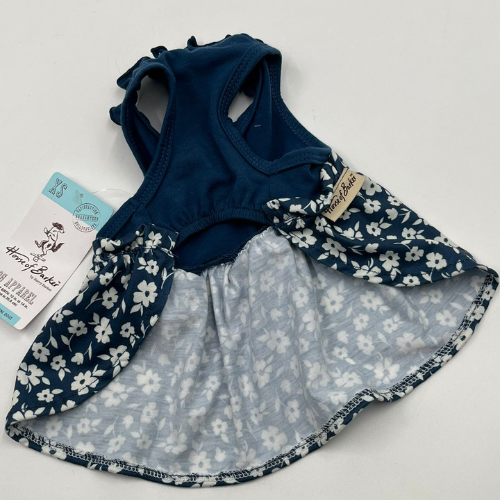 Blue dog dress