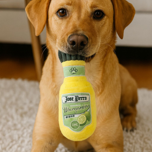 Margarita dog toy