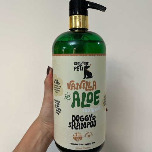 Shampoo vanilla y aloe